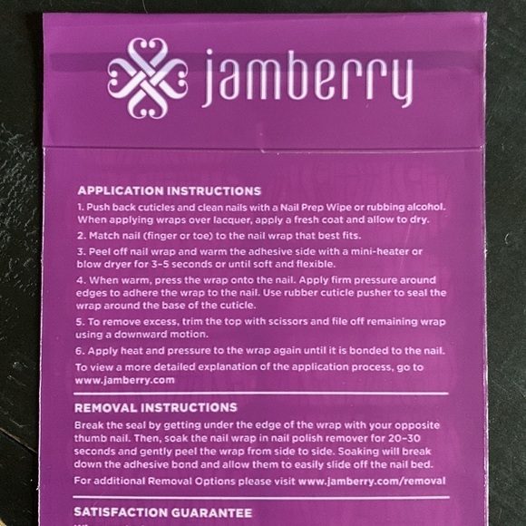 JAMBERRY Nail Wraps - Between The Lines - Picture 3 of 13
